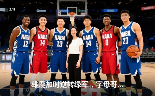 雄鹿加时逆转绿军，字母哥44+14+7主宰天王山 - 3